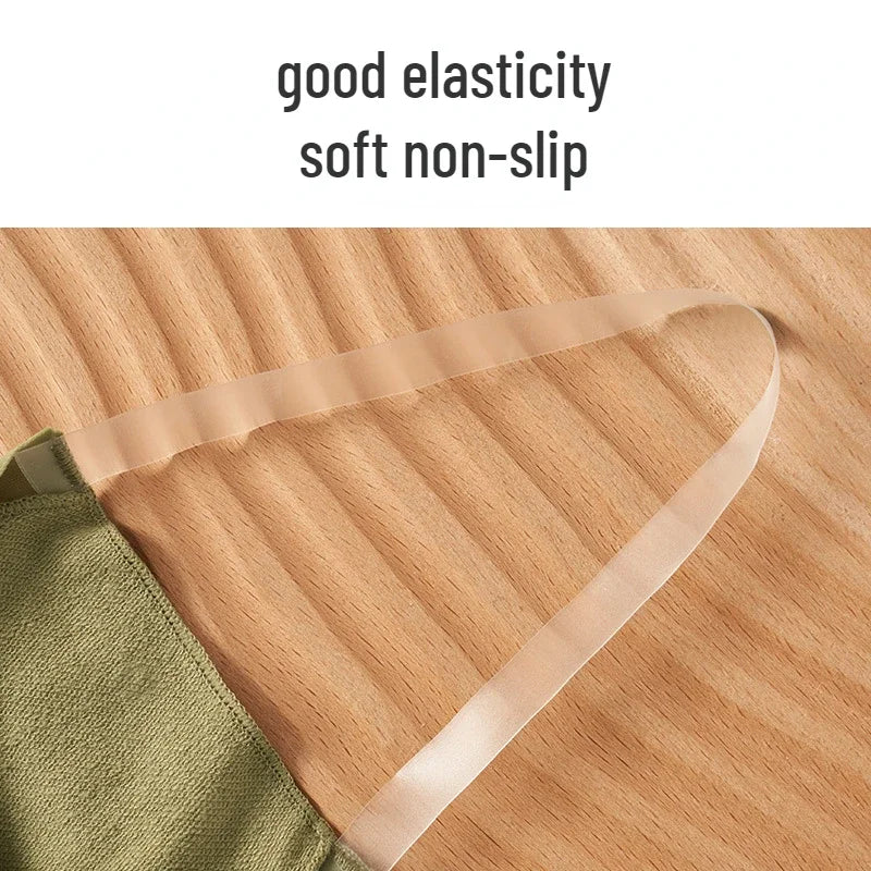 3 Pairs Invisible Boat Socks Women Summer Silicone Non-Slip Socks for High Heels Shoes Ice Silk Thin Half-Palm Suspender  New